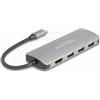 Delock 64323 Delock 7Port USB 10Gbps Hub und 4K HDMI Ausgang/USB Typ-C