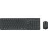 Logitech Mk235 Kit Mouse E Tastiera Layout Inglese Us Internazionale Qwerty
