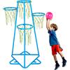 VEVOR Supporto da basket per bambini VEVOR, supporto da 4 palloni da basket per bambini, supporto da basket portatile, regolabile in altezza, adatto a bambini di tutte le età