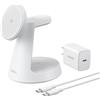 Anker MagGo, Interno, USB, Ricarica senza fili, Bianco