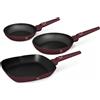 Berlinger Haus set di 3 padelle Bh-8049 Leonardo 55460