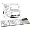 HDWR Tastiera wireless per tablet con touchpad, pieghevole, Bluetooth TyperCLAW BS120