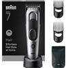 Braun HC7590 Tagliacapelli/Nero, Argento 17 Nickel Metal Hydride (NiMH)