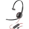 POLY Blackwire 3210 Cuffie monoaurali USB-C (pacchetto)