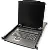 ATEN Switch KVM ATEN CL1308N, 48 cm TFT, VGA, PS/2-USB, 8 porte, layout USA