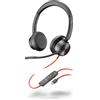 HP Poly Cuffie HP Blackwire 8225 USB-C