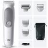 Braun Series 5 BG5550, rasoio per il corpo Grigio
