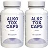 IncHealth Inter GmbH Alkotox Caps - 120 Capsule, Confezione da 2