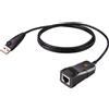 ATEN USB - RJ-45 RS-232 Console Adapter FTDI - Adapter - Digital/Daten (UC232BF)
