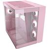 COUGAR FV150, Midi Tower, senza alimentatore, USB/audio, ATX, 1x USB-C 3.2 Gen 2, 2x USB 3.0, rosa