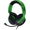 RAZER Razer Kraken V4 X Cuffia cablata Head-band Gaming USB Type-C / USB Type-A Nero, Verde