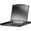 ATEN Console KVM ATEN CL3000N, LCD da 48 cm, VGA, PS/2-USB, porta USB, display HG a LED, layout USA