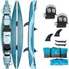 SPINERA Molveno 430 HDDS Kayak gonfiabile da 2 persone per escursioni in canoa, 422 cm