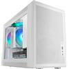 Mars Gaming Mc-xps Minitorre Microatx Vetro temperato Ventola Frgb posteriore 120 mm Usb-c Bianco