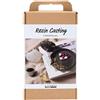 Creativ Company Kit artigianale Creativ Company conchiglia in resina da modellare, decorazione nera e oro