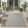 Carpetsale24 Tappeto da Esterno Impermeabile e Resistente ai Raggi UV Ideale per Cucina Balcone Terrazza Giardino Soggiorno, Dimensioni: 160x230 cm