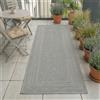 Carpetsale24 Tappeto da Esterno Impermeabile e Resistente ai Raggi UV Ideale per Cucina Balcone Terrazza Giardino Soggiorno, Dimensioni: 80x250 cm