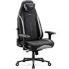 Diablo Chairs Diablo X.Eye Prime sedia da gioco con funzione di raffreddamento Sedia da ufficio Sedia da scrivania, carico massimo 140 kg, dimensioni normali, colore nero