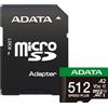 Adata ADATA Speed Plus 512 GB MicroSDXC Classe 10