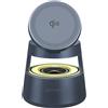 4smarts Qi2 Ladestation Aura Sound, spacegrau