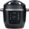 Instant Pot Multicooker, Pro Max, 1200W, 5,7 l, anti-perdita, con controllo WiFi, 3 livelli di pressione, pentola interna in acciaio inox con manici, nero