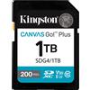 Kingston Technology Canvas Go! Plus 1TB SDXC Canvas Go Plus Gen4 200MB/s C10 UHS-I U3 V30