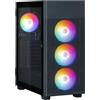 ZALMAN S5 NEO Black ATX Mid Tower FRGB Fan x4