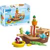 PLAYMOBIL Junior La nave pirata di Peter Pan: divertimento con gli spruzzi d'acqua, Azione/Avventura, 1 anno, Multicolore