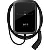 Elli Charger Pro 2, wallbox da 22 kW con cavo da 7,5 m (tipo 2), app, WLAN, LTE, RFID, contatore MID, ricarica fotovoltaica, commutazione di fase