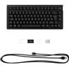 HP HyperX Alloy Rise 75 - Tastiere da gioco, 75%, cablate, USB, interruttore meccanico, LED RGB, nero