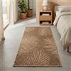 Carpetsale24 Tappeto Interno Esterno Impermeabile Look Naturale Juta Ideale per Soggiorno Cucina Terrazza e Balcone, Dimensioni: 80x150 cm
