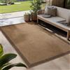 Carpetsale24 Tappeto Interno Esterno Impermeabile Look Naturale Juta Ideale per Soggiorno Cucina Terrazza e Balcone, Dimensioni: 240x340 cm