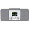 Grundig DTR 6100 2.1 DAB+ Web W All-In-One Internet e radio digitale, colore:Bianco