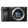 Sony α 6100, 24,2 MP, 6000 x 40000 px, CMOS, 4K Ultra HD, touch screen, nero