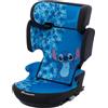Bebeconfort Disney Hera i-Fix, Seggiolino per bambini, 3,5-12 anni, Disney Stitch Seggiolino pieghevole, Leggero (4,4 kg), 14 posizioni del poggiatesta, Fun Stitch