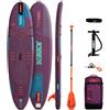 Jobe Aero Yarra SUP Board 10.6 Pacchetto Viola Stand up Paddle gonfiabile 320cm