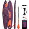 Jobe Aero Duna SUP Board 11.6 Pacchetto Viola Stand up Paddle gonfiabile 350cm