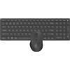 RAPOO Tastiera e mouse senza fili Rapoo 9700m Nero Nero Taglia unica