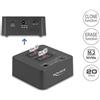 DELOCK USB 20 Gbps M.2 Dockingstation 2x M.2 NVMe PCIe SSD