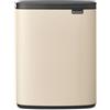 Brabantia BO Mülleimer 12 Liter Soft Beige