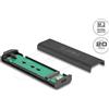 DELOCK Externes USB Type-C 20 Gbps Combo Gehäuse
