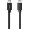 Hama USB-C cavo USB USB 3.2 Gen 2 (3.1 Gen 2) 1 m USB C Nero