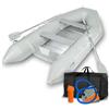 EBERTH Gommone EBERTH 4 persone + 1 bambino, 3,20m x 1,50m barca con sedile a panca fino a 566 kg Barca da pesca Paddle boat in robusto PVC, barca con pavimento in alluminio