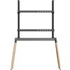Gembird TVS-86F-01-BK Supporto TV 2,18 m (86") Nero, legno