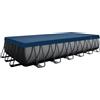 INTEX 28087 Telo copri piscina rettangolare Deluxe 732x366 cm con sporgenza di 20 cm