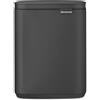 Brabantia BO Mülleimer 7 Liter Mineral Infinite Grey