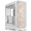 Fractal Design Fractal Meshify 3 White RGB TG Midi Tower Gaming Gehäuse weiß