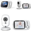 Chipolino baby monitor Polaris+ telecamera 3,2" IPS LCD display sensore di temperatura allarme bianco