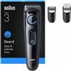 Braun BeardTrimmer 3 80789791, alimentazione/batteria, nero