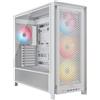 CORSAIR Geh Midi FRAME 5000D RS ARGB Airflow Case, White